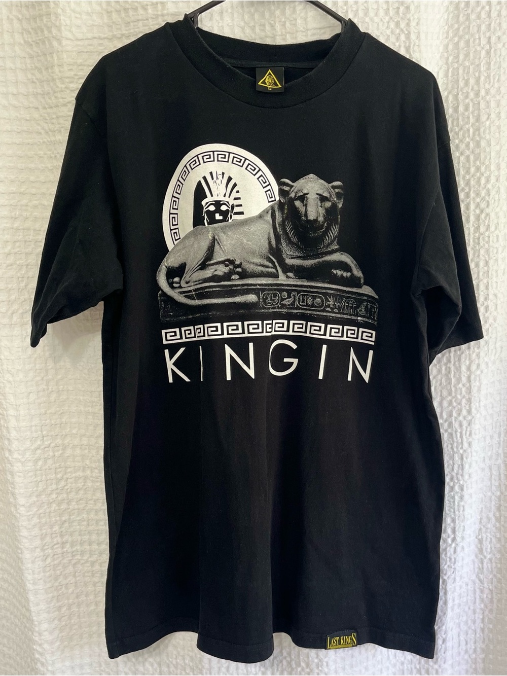 Last Kings XL black Graphic Crewneck T-Shirt